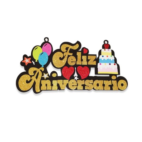 Letrero Feliz Aniversario