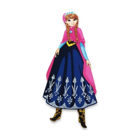 Figura Foami de Princesa Ana