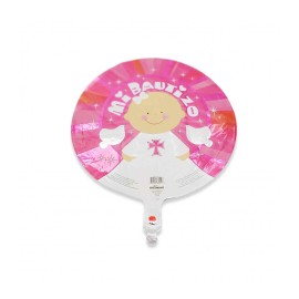 Globo Mi Bautizo Angel Niña