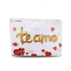 Globo Frase Te Amo Manuscrito
