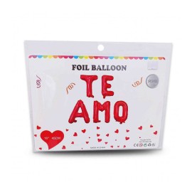 Globo Frase Te Amo Molde
