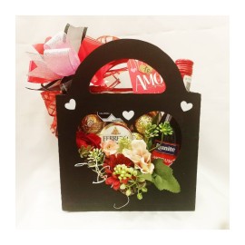Arreglo bolsa de Corazón