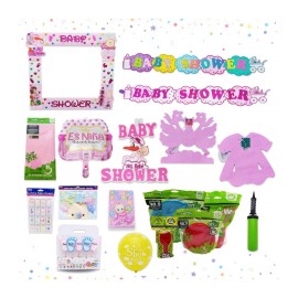 BABY SHOWER ROSA PREMIUM