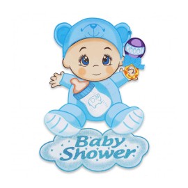 Figura Foami Bebe con Sonaja Niño