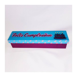 Caja chocolatera Feliz Cumpleaños