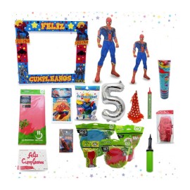 PAQUETE SUPERHEROES SPIDERMAN