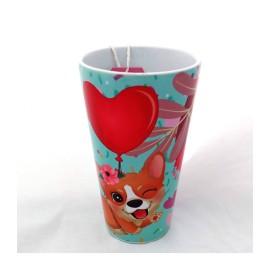 Taza alta Perrito Corazón