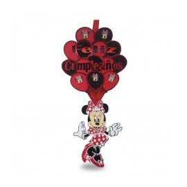 Letrero Foami Minnie Mouse Globos