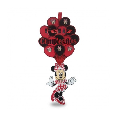 Letrero Foami Minnie Mouse Globos